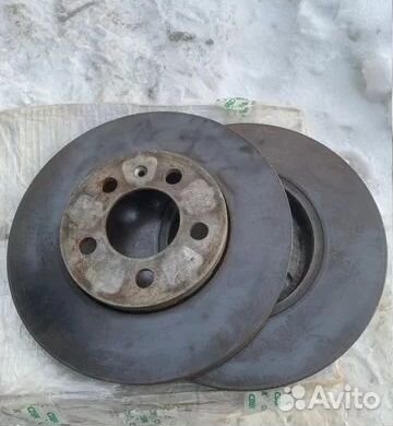 Диски тормозные передние (ориг.) VAG 256 мм