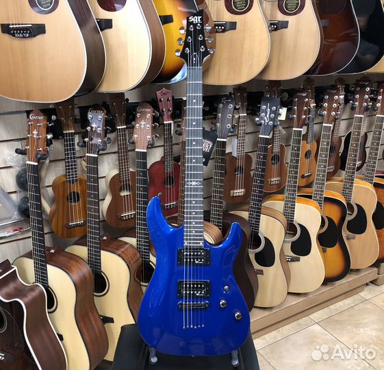 Электрогитара schecter SGR C-1 EB с чехлом