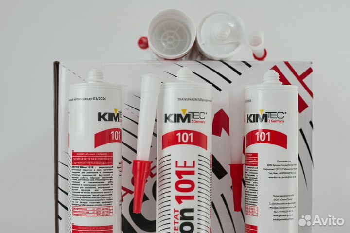 Герметик Kim Tec Silicon 101E силиконовый