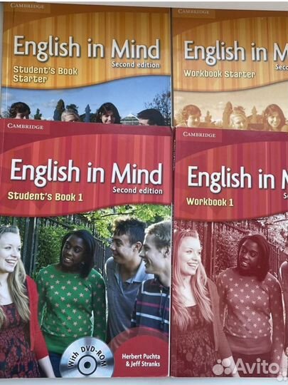 Учебники и рабочие тетради English in Mind