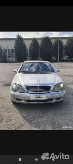 Mercedes-Benz S-класс 5.0 AT, 2005, битый, 225 000 км