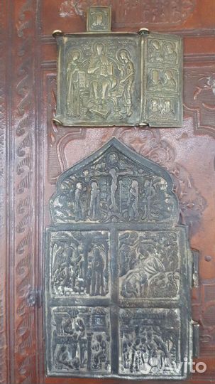 Складень Деисус, створка Двунадесятые праздники