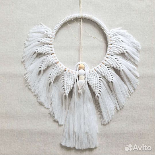 Макраме ангел Ловец снов макраме