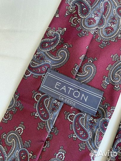 Винтажный шелковый галстук Eaton