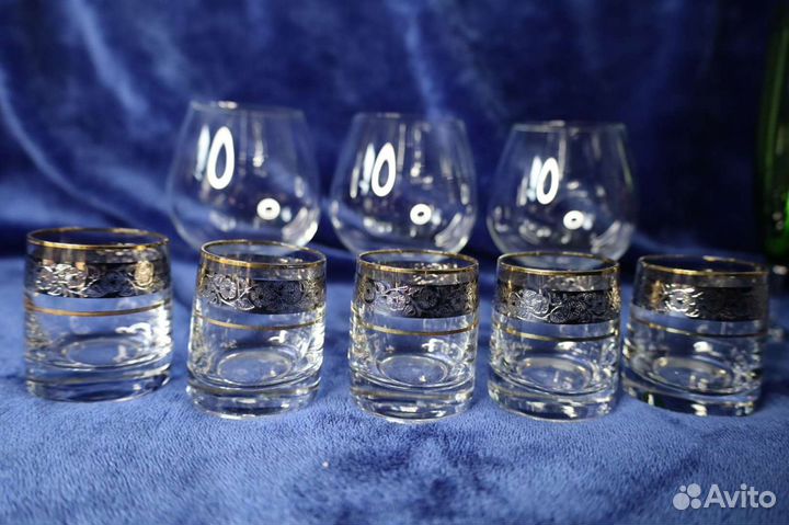 Рюмки, фужеры, стаканы