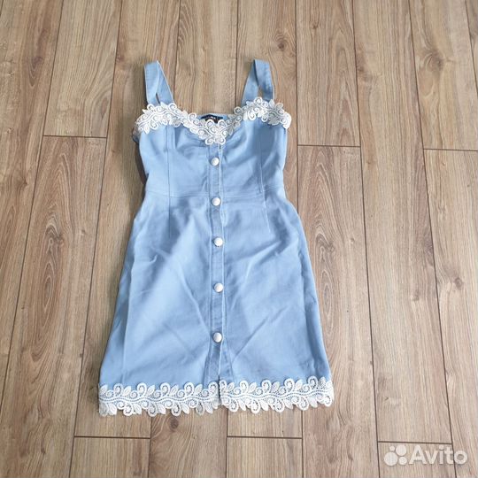 Джинсовый сарафан