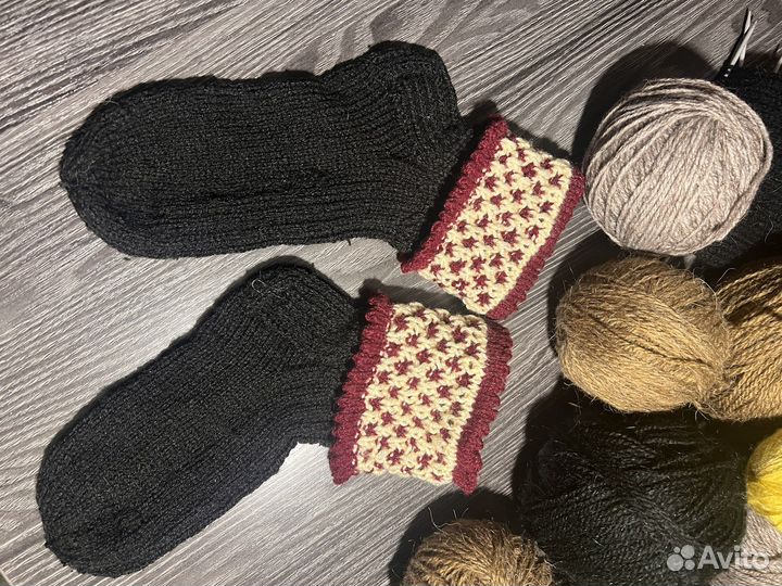 Шерстяные носки