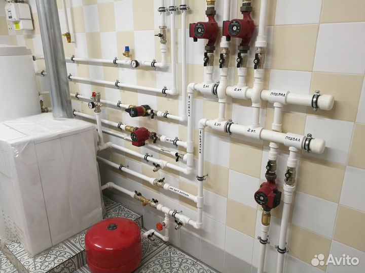 Отопление,тёплый пол,водоснабжение