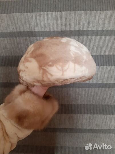 Берет женская стриженная норка