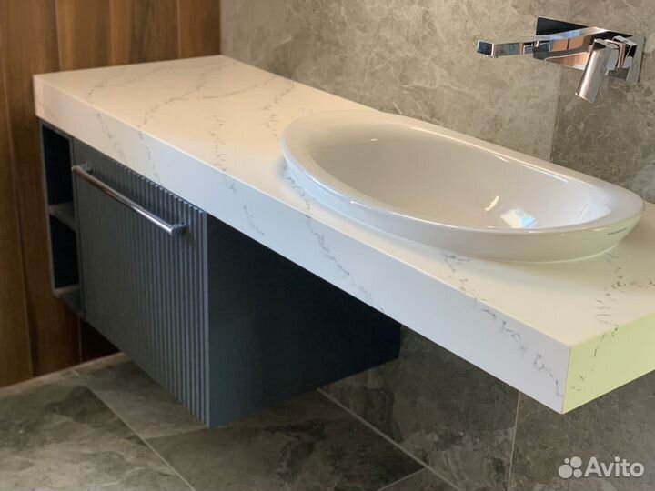 Каменая Столешница для Ванной