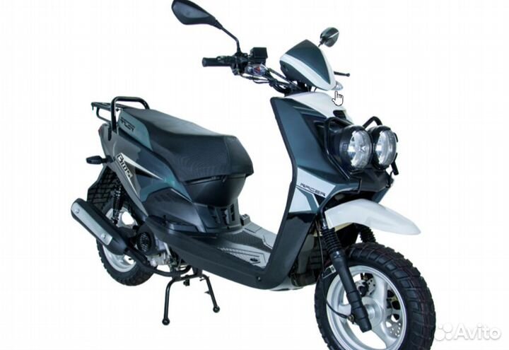 Скутер racer RC150T-15X BWS (серый)