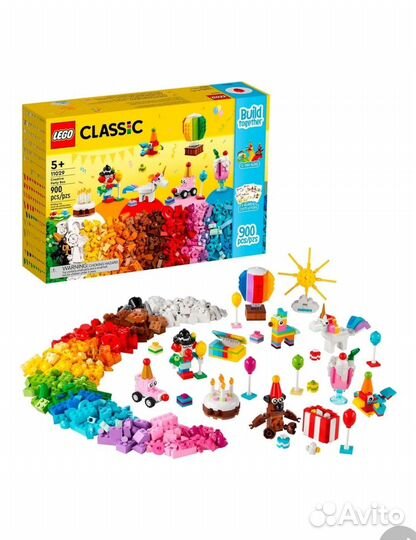 Новый Lego Classic коробка для вечеринок 11029