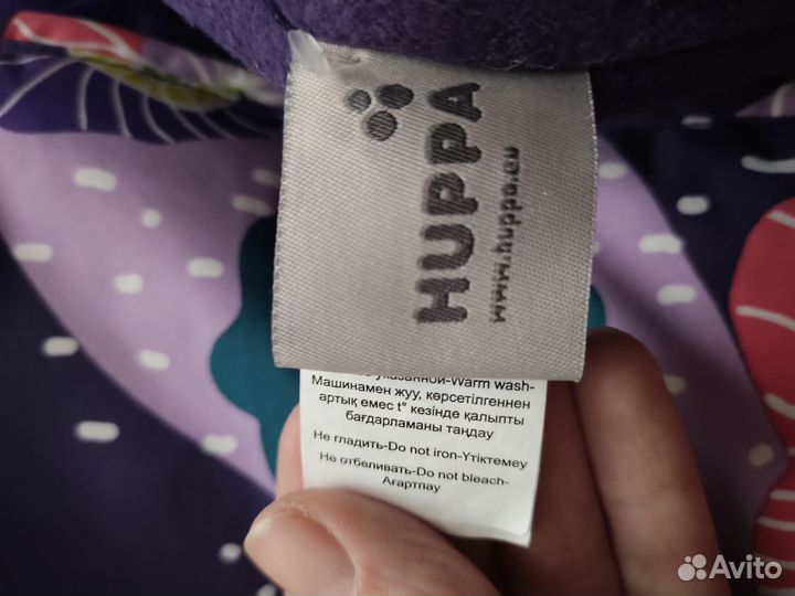 Зимний комбинезон для девочки huppa 86