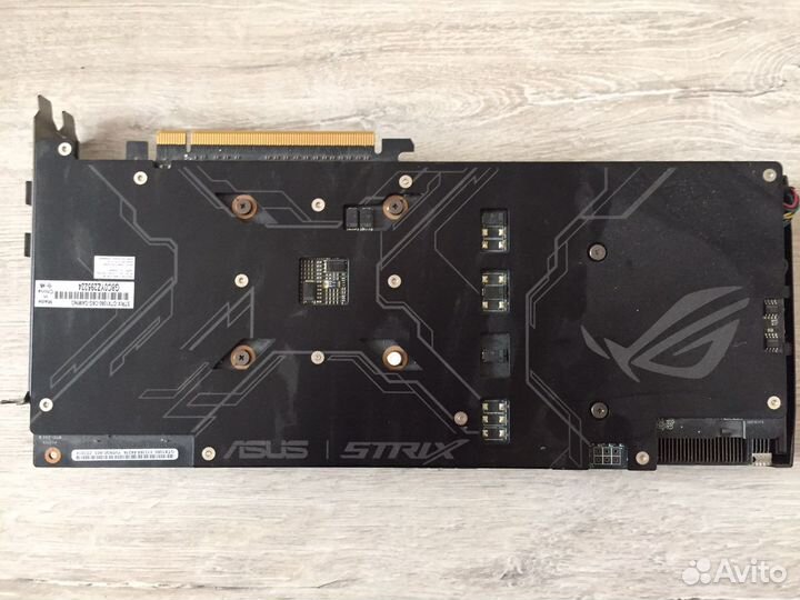 Видеокарта gtx 1060 6gb asus strix