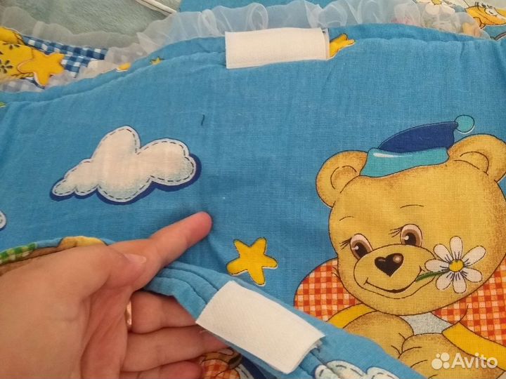 Бортики в детскую кроватку