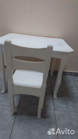 Детский стол и стульчик