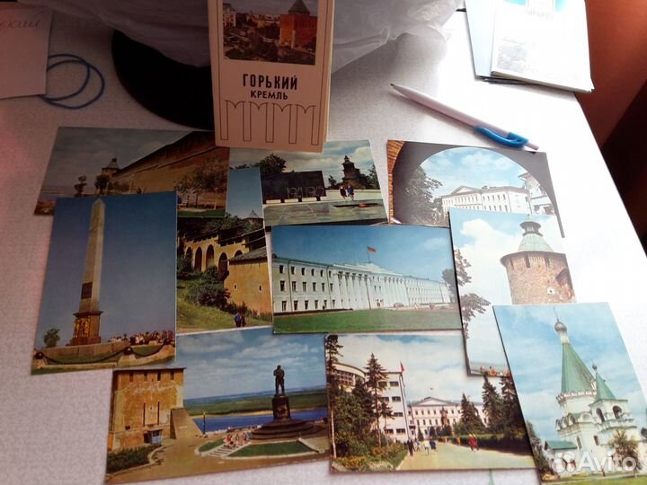 Открытки ретро города 60 - 80-е Горький, Кострома