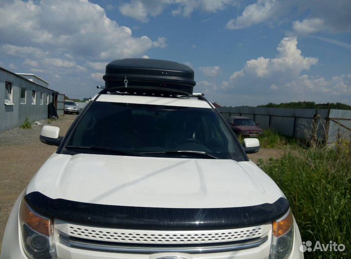 Автобокс на крышу Ветлан 1100 л на Toyota Ipsum