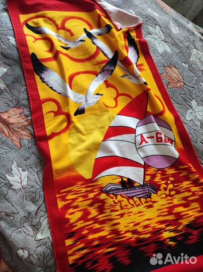 Полотенце пляжное из микрофибры