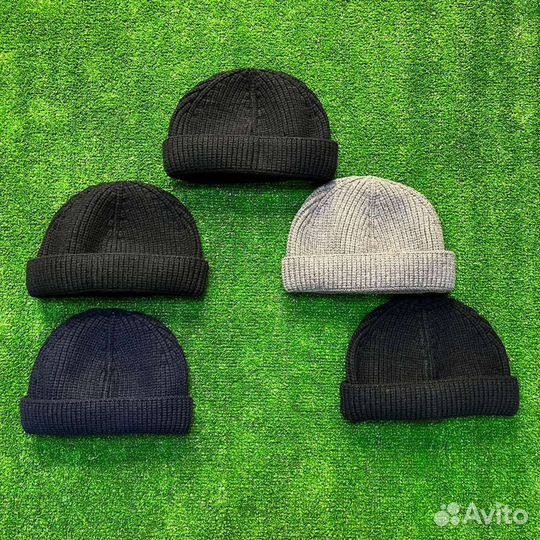 Шапка бини мужская