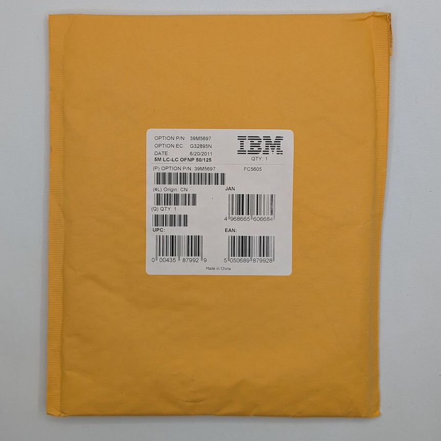 [39M5697] Оптический Патч-Корд Lc-Lc Ibm, 5 M