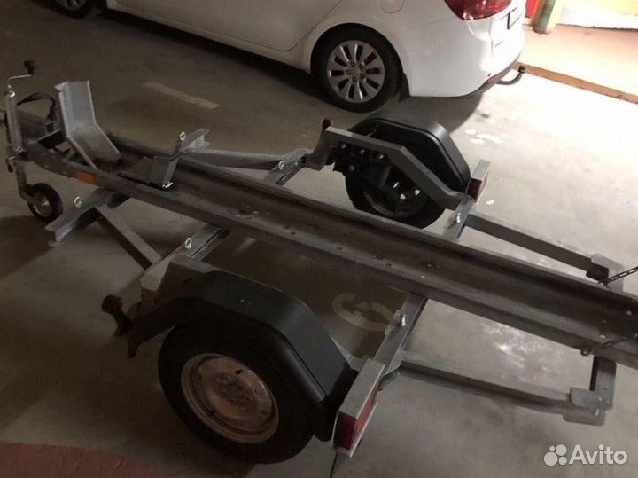 Прицеп для перевозки тяжелого мотоцикла