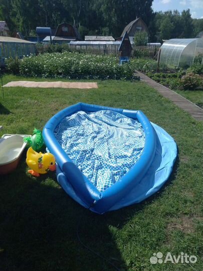 Надувной бассейн intex 305*76
