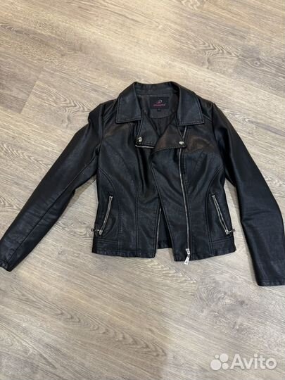 Куртка косуха винил женская