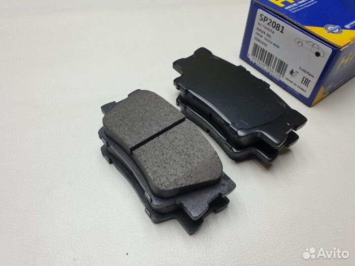 Колодки тормозные задние Hi-Q toyota camry