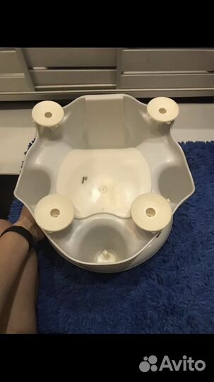 Стульчик для купания с термометром