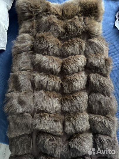 Жилетка из песца