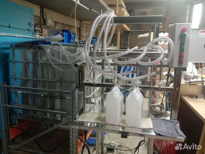 Аппарат для розлива вязких жидкостей