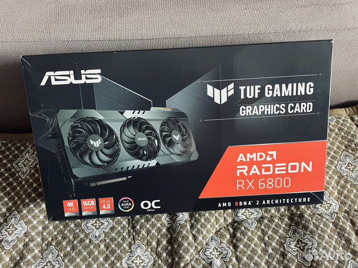 Amd Radeon RX6800 Asus TUF OC