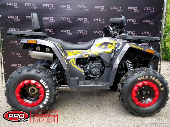 Motoland 200 wild track x, 2 места, рестайлинг