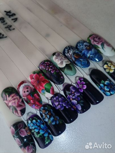 Гель краска для ногтей Неоновая