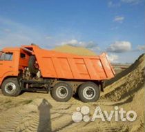 Песок карьерный