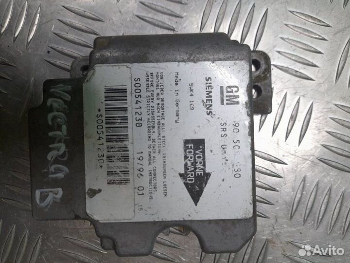 Блок управления Airbag SRS Opel Vectra B седан 1.6