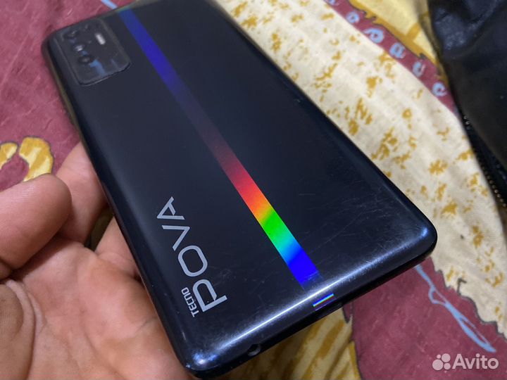 Tecno pova 2 6/128 игравой телефон зашита стекло