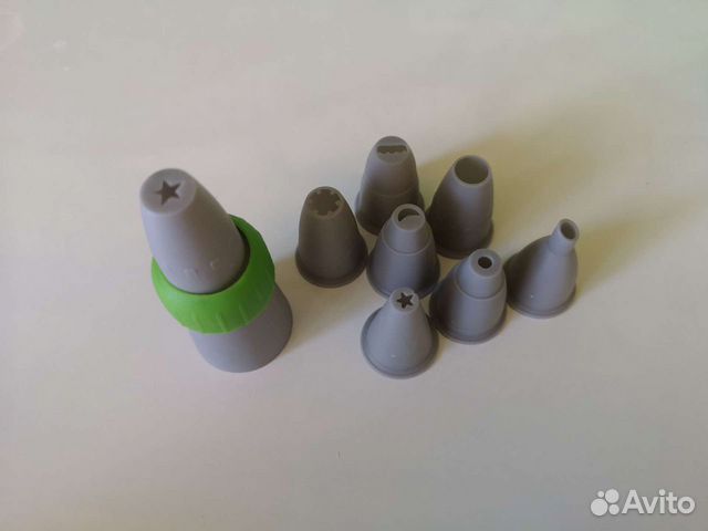 Набор кондитерских насадок с переходником