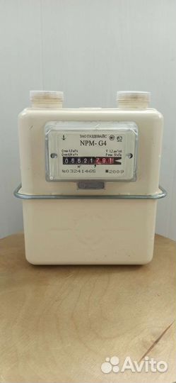 Газовый счетчик npm g4 бу