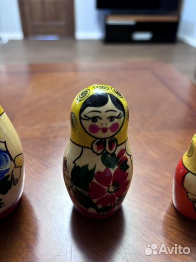 Матрешка 7 кукол хохломская роспись