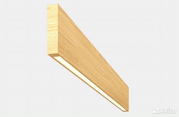 Подвесной светильник из дерева