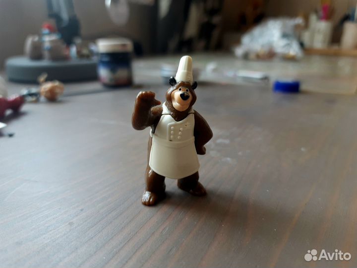 Игрушки Киндер сюрприз Маша и Медведь