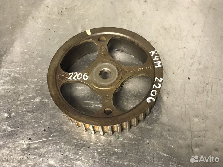 Шкив распредвала Renault K4J K4M 16V 1.4-1.6