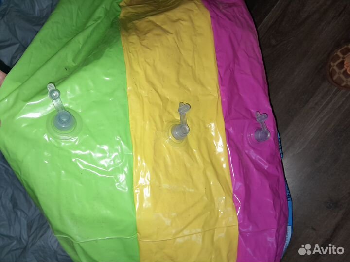 Надувной детский бассейн огромный 183смХ38см