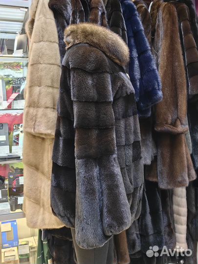 Шуба норковая 46 48 50