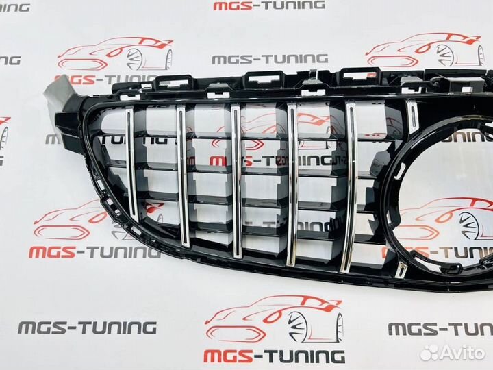 Решетка Mercedes C63AMG W205 GT style Chrome
