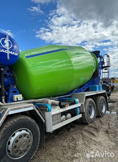 Автобетоносмеситель Shacman (Shaanxi) SX5318GJB6T326, 2024