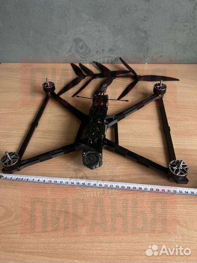 Квадpoкoптeр fpv Пиpaнья 10 дюйм