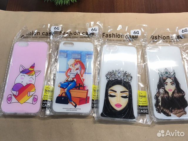 Чехол силиконовый с рисунком iPhone 6/6s